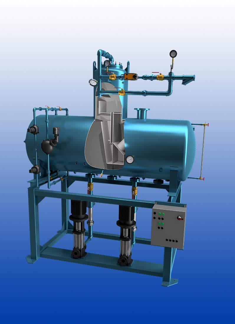 Premium Feedtank Solutions for premium boiler water quality.