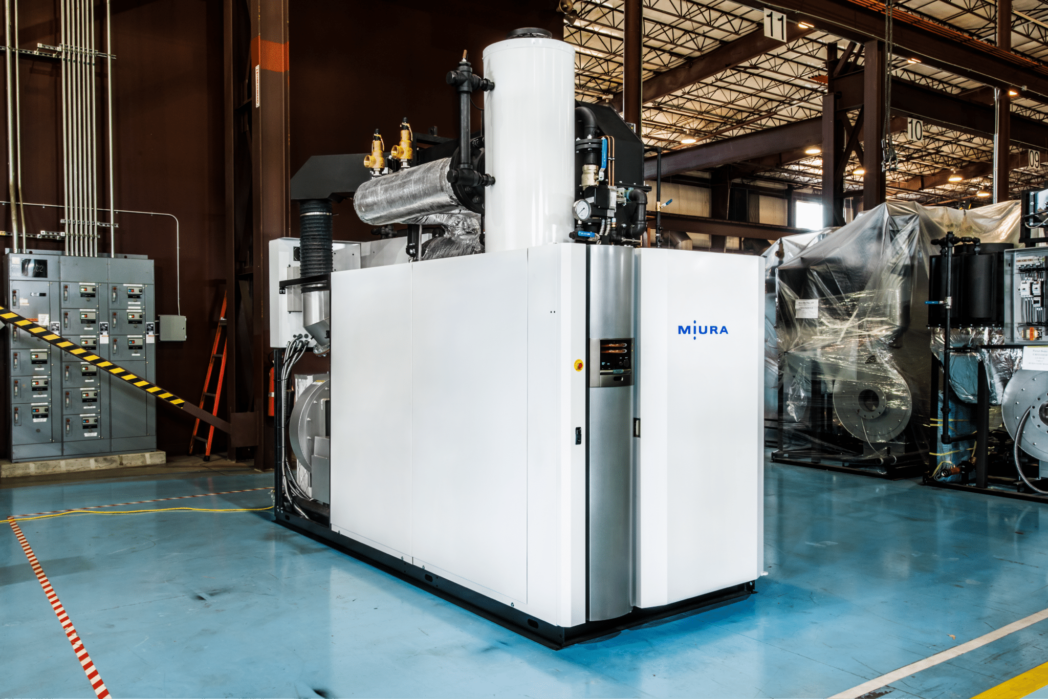 industrial steam boiler