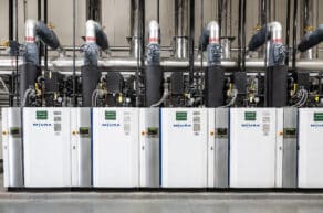 Miura’s Water Softener and Hardness Detection Systems Help Industrial Laundries