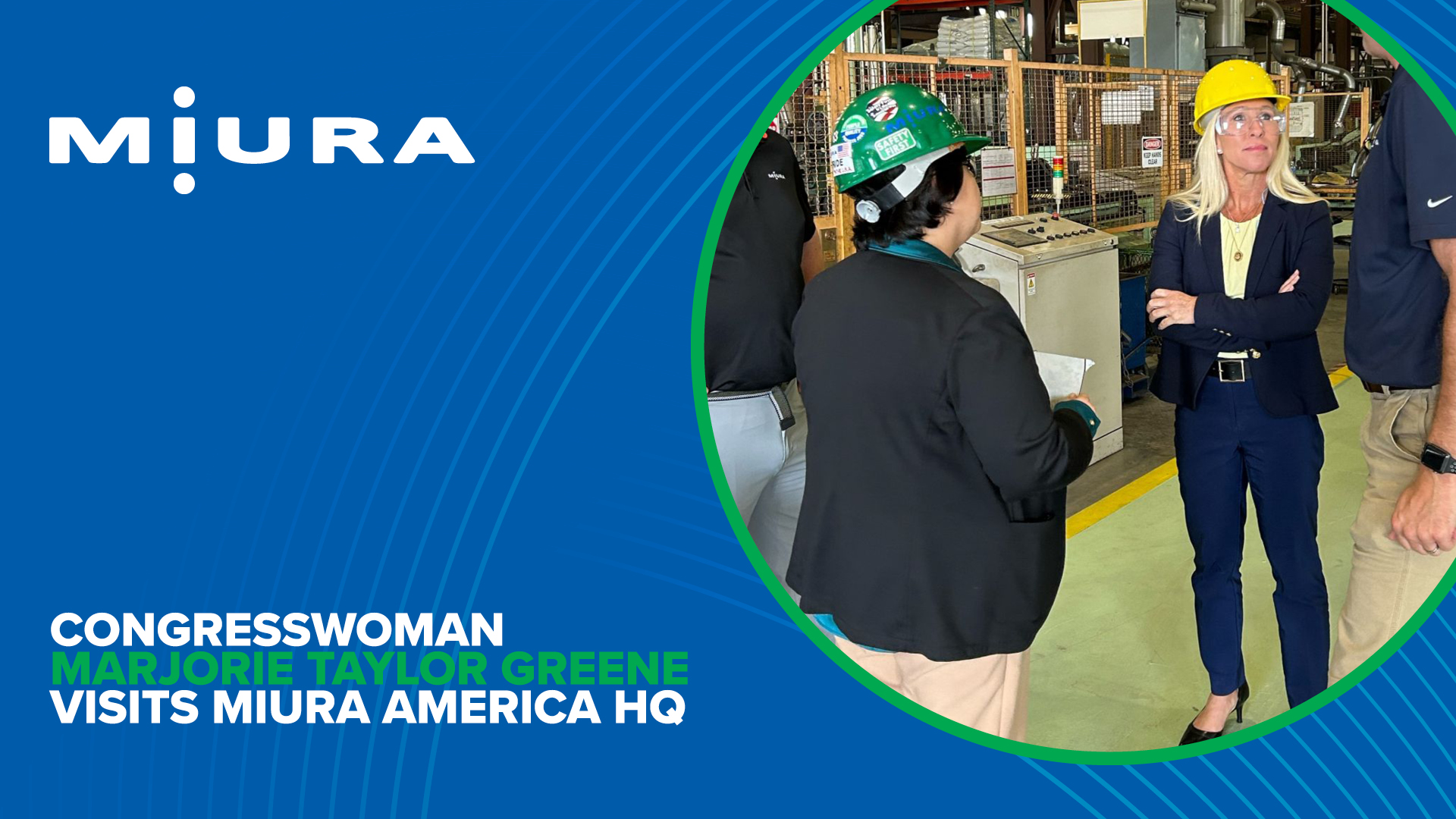 Congresswoman Marjorie Taylor Greene Visits Miura